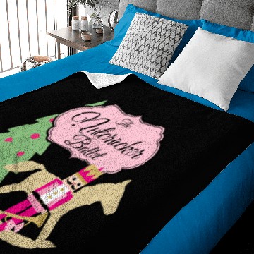 Discover The Nutcracker Ballet Dance Student square Baby Blankets