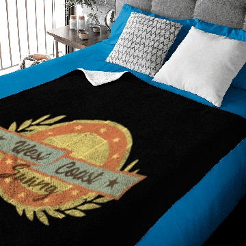 Discover west coast swing wcs swingdance vintage gift Baby Blankets