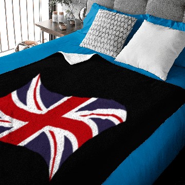 Discover England Union Jack flag Queen Baby Blankets