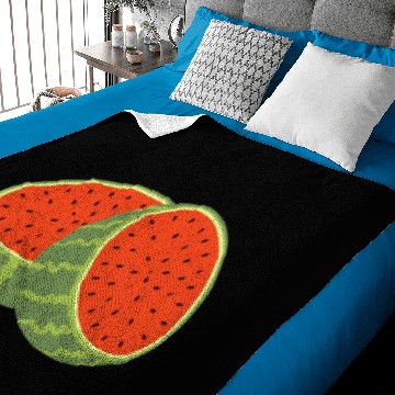 Discover melon gift delicious cores watermelon Baby Blankets