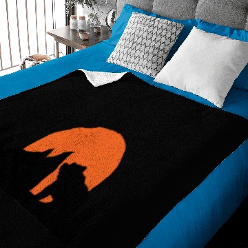 Discover Mountains, wilderness and bears Baby Blankets