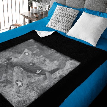 Discover F6F-3 Hellcat Aircraft Design Baby Blankets