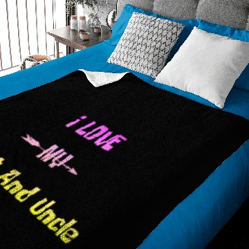 Discover I love my aunt and uncle Baby Blankets