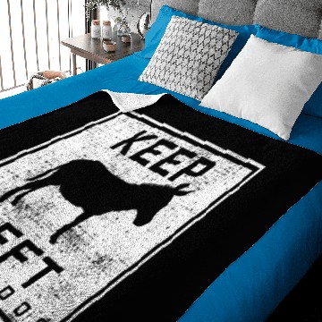 Discover Barbados donkey street sign Baby Blankets