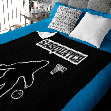 Discover Sasquatch Basket Baby Blankets