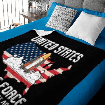 Discover Space Force Baby Blankets USA Armed Forces Distressed Shir