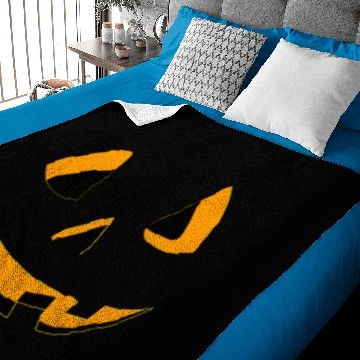 Discover Halloween Jack O'lantern - Creepy Pumpkin Baby Blankets