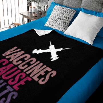 Discover Vaccines Cause Adults Baby Blankets