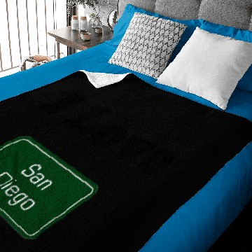 Discover Il ove San Diego Baby Blankets