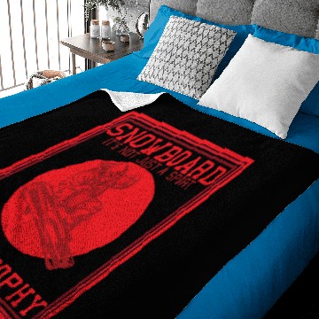 Discover Snowboard Winter Philosophy Gift Baby Blankets
