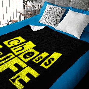 Discover Chess Chessboard Board game Tournament Gift Baby Blankets