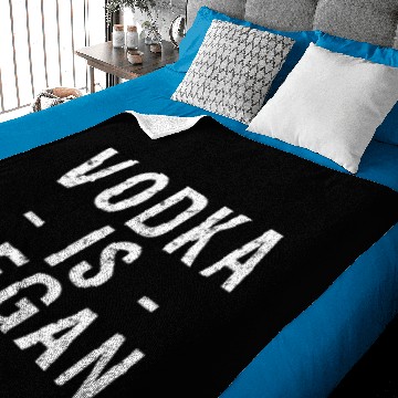 Discover Vodka Is Vegan Baby Blankets