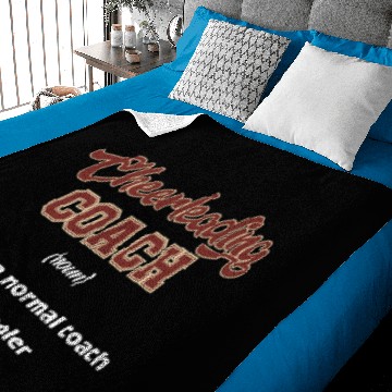 Discover Cheerleading Coach Baby Blankets