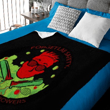 Discover I want super power - safety does not matter Baby Blankets