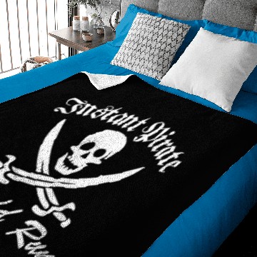 Discover Instant Pirate Just Add Rum Baby Blankets