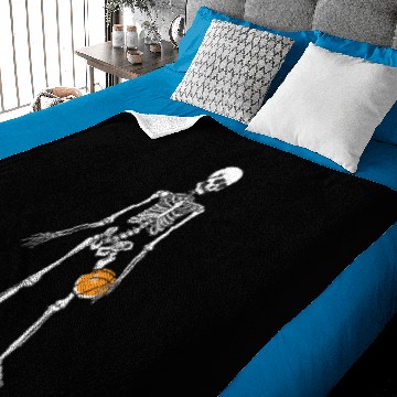 Discover Funny Skeleton - Bones Skull Human Movement Baby Blankets