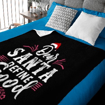Discover Dear Santa Define Good Baby Blankets