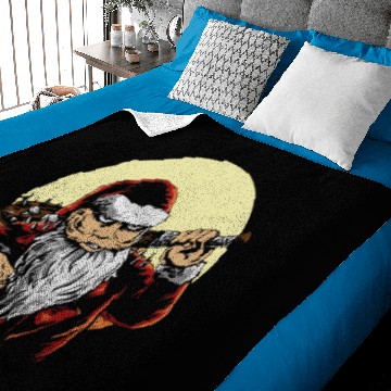 Discover bad santa Baby Blankets