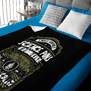 Discover Science Puns Baby Blankets