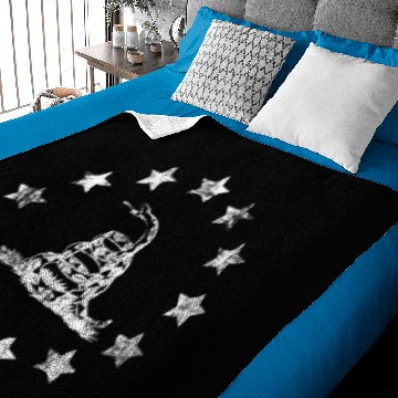 Discover Dont Tread On Me Snake Baby Blankets