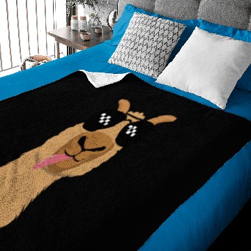 Discover Cool Alpaca Lama Baby Blankets