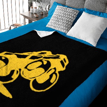 Discover jumping car Baby Blankets