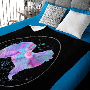 Discover Samoyed Dog Watercolor Artwork Baby Blankets