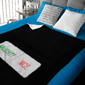 Discover Naughty or Nice Baby Blankets