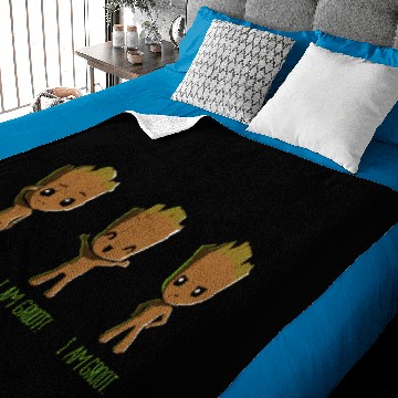 Discover I Am Groot Baby Blankets
