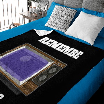 Discover Remember Me? Old School Technology Design Baby Blankets