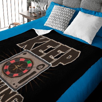 Discover Roulette Casino Baby Blankets