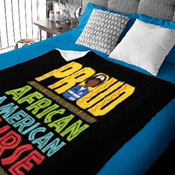 Discover Proud African American Nurse Baby Blankets