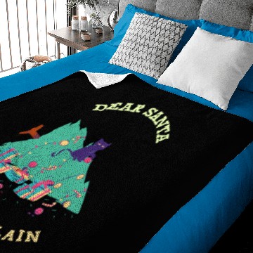 Discover DEAR SANTA I CAN EXPLAIN Baby Blankets