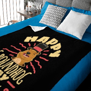 Discover Happy Groundhog Day 2019 Baby Blankets