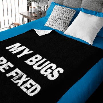 Discover Bug bugfix Bowed Computer IT Baby Blankets Nerd Gift