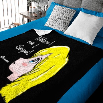 Discover Manga - Notice Me Senpai Baby Blankets