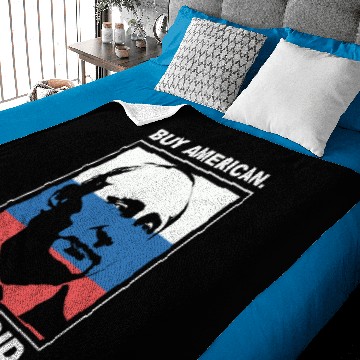 Discover Putin on Flag Baby Blankets