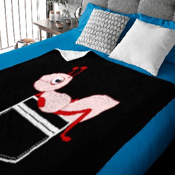 Discover Cute Pocket Ant Insect Bug Animal Gift Baby Blankets