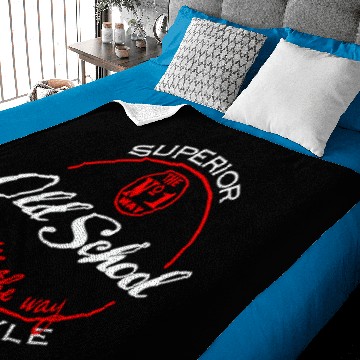 Discover old school label Baby Blankets