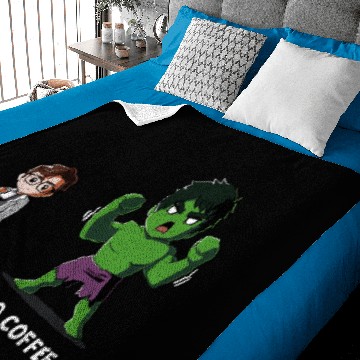 Discover Hulk Crash Baby Blankets