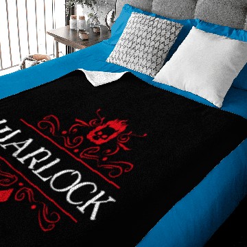 Discover Warlock Character Class Tabletop RPG Gaming Baby Blankets