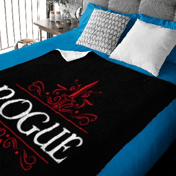 Discover Rogue Character Class Tabletop RPG Gaming Baby Blankets