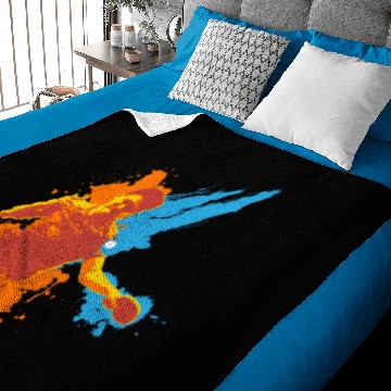 Discover Let’s Bounce.Let's Play Table Tennis championship Baby Blankets