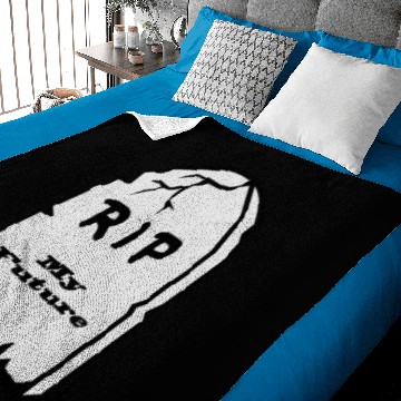 Discover Tombstone for My Future Baby Blankets