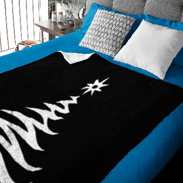 Discover White Christmas Tree funny Baby Blankets