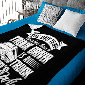 Discover Truck Driver Baby Blankets