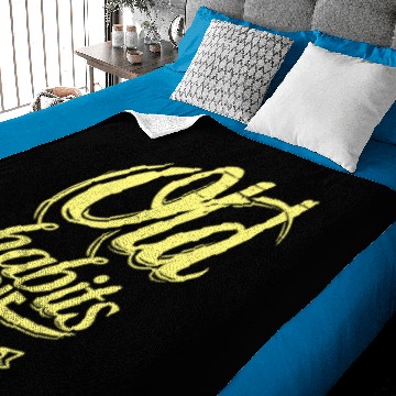 Discover Old Habits Die Hard Baby Blankets