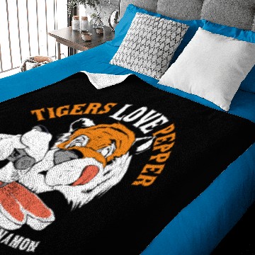 Discover Tigers Love Pepper Baby Blankets