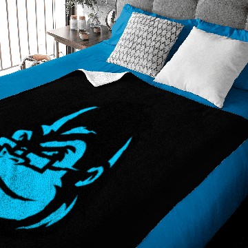 Discover king kong in the mirror Baby Blankets