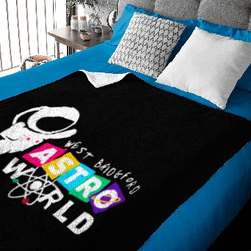 Discover Astro World2 Baby Blankets